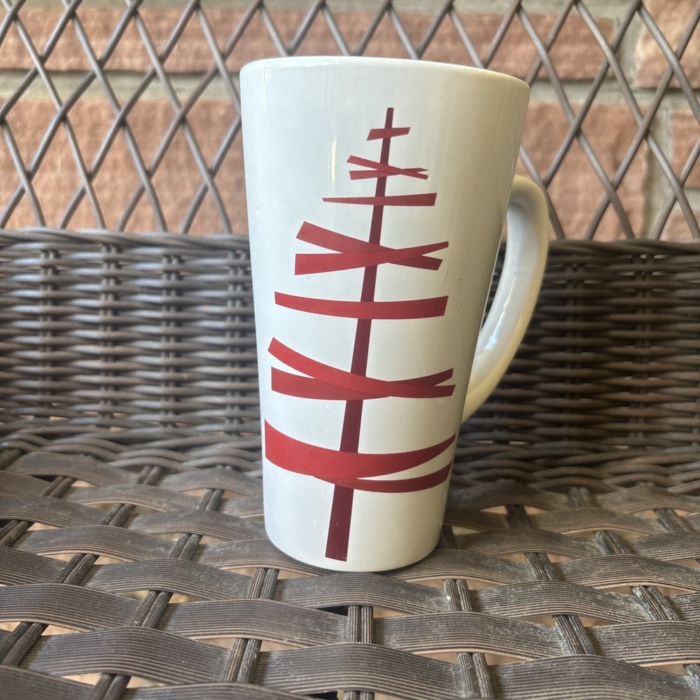 Starbucks Christmas Collector Mug 2012 16 Oz Memorabilia Modernist, Minimalist